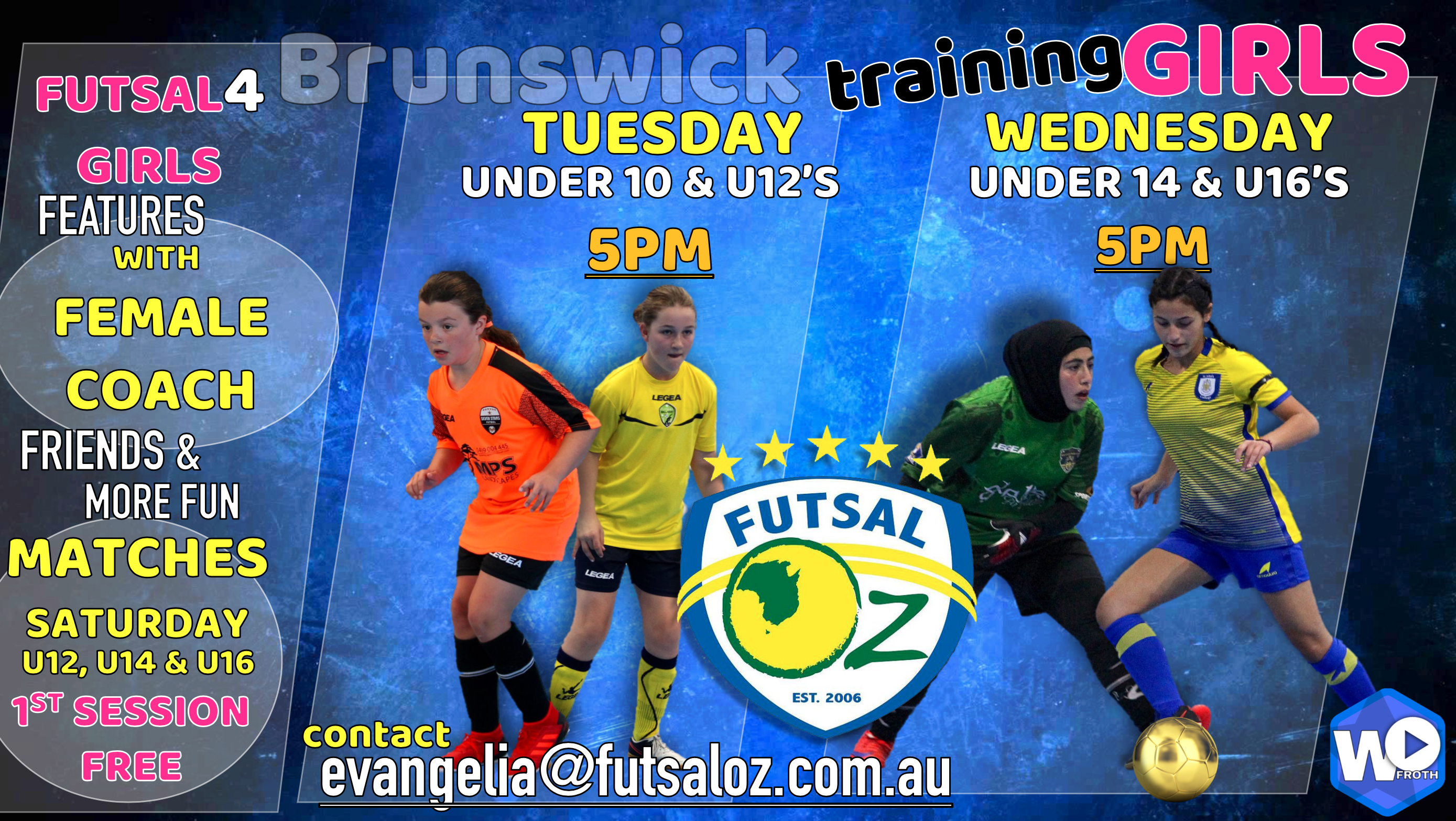 Girls Futsal Brusnwick