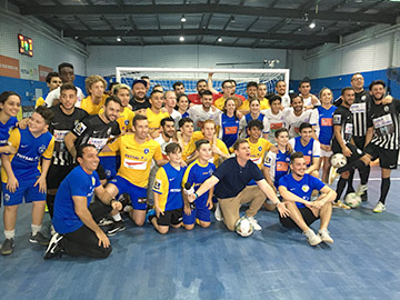 Sunrise at Futsal Oz 2