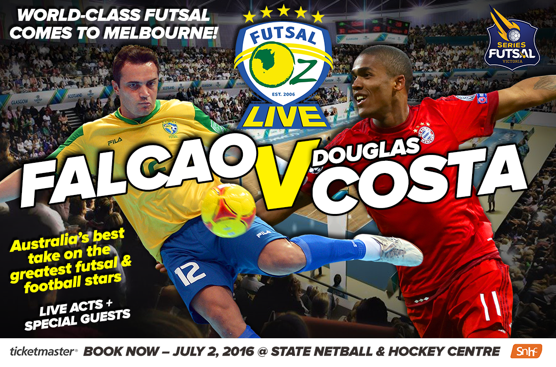 2016 Futsal Oz live poster